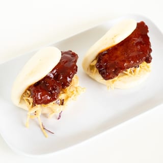 Spicy Gochu Chicken Bao Buns 🌶️