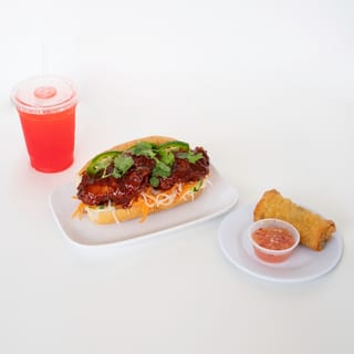 Spicy Gochu Chicken Banh Mi